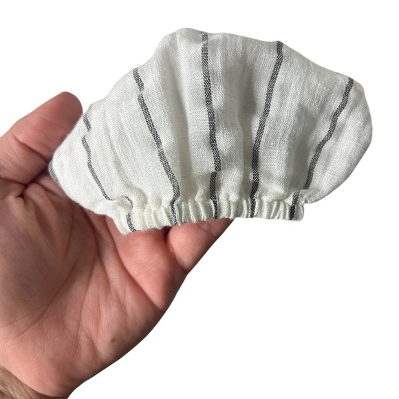 THML Flounce White Stripe Colorful Off-Shoulder Top Women’s Size Small - Picture 5 of 14